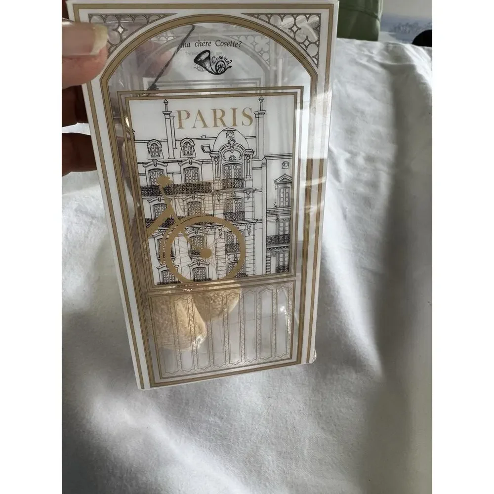 Key Chain Teddy Bear “ma chere Cosette” In Box Paris